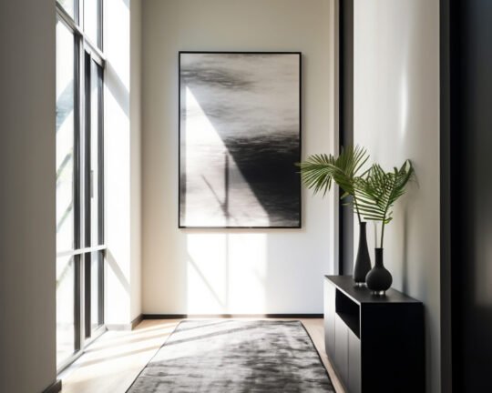 view-modern-entryway-with-interior-decor